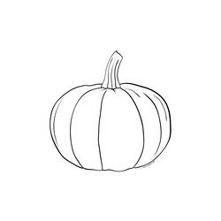ぬりえページ: かぼちゃ (オブジェクト) #166815 - 無料の印刷可能なぬりえページ