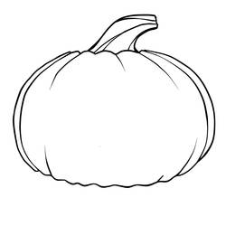 ぬりえページ: かぼちゃ (オブジェクト) #166819 - 無料の印刷可能なぬりえページ