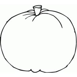 ぬりえページ: かぼちゃ (オブジェクト) #166827 - 無料の印刷可能なぬりえページ