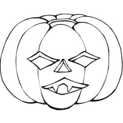 ぬりえページ: かぼちゃ (オブジェクト) #166833 - 無料の印刷可能なぬりえページ