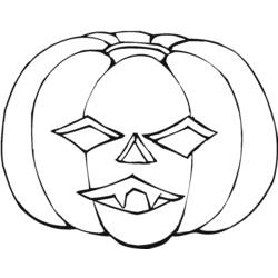 ぬりえページ: かぼちゃ (オブジェクト) #166858 - 無料の印刷可能なぬりえページ