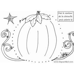 ぬりえページ: かぼちゃ (オブジェクト) #166894 - 無料の印刷可能なぬりえページ