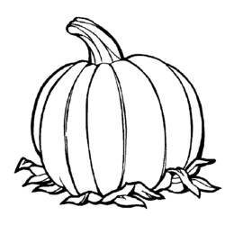 ぬりえページ: かぼちゃ (オブジェクト) #166913 - 無料の印刷可能なぬりえページ