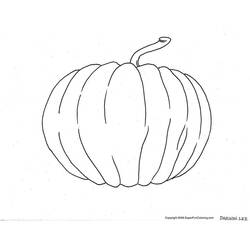 ぬりえページ: かぼちゃ (オブジェクト) #166954 - 無料の印刷可能なぬりえページ