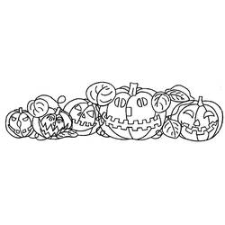 ぬりえページ: かぼちゃ (オブジェクト) #167005 - 無料の印刷可能なぬりえページ