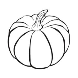 ぬりえページ: かぼちゃ (オブジェクト) #167024 - 無料の印刷可能なぬりえページ