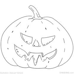 ぬりえページ: かぼちゃ (オブジェクト) #167062 - 無料の印刷可能なぬりえページ
