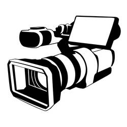 ぬりえページ: ビデオカメラ (オブジェクト) #120129 - 無料の印刷可能なぬりえページ