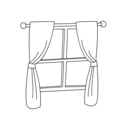 ぬりえページ: 窓 (オブジェクト) #168791 - 無料の印刷可能なぬりえページ