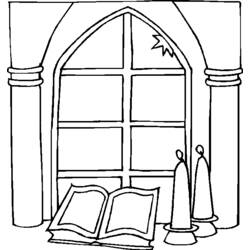 ぬりえページ: 窓 (オブジェクト) #168798 - 無料の印刷可能なぬりえページ