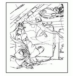 ぬりえページ: ファンタスティック・フォー (スーパーヒーローとスーパーヴィラン) #76464 - 無料の印刷可能なぬりえページ