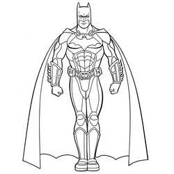 ぬりえページ: バットマン (スーパーヒーロー) #76824 - 無料の印刷可能なぬりえページ