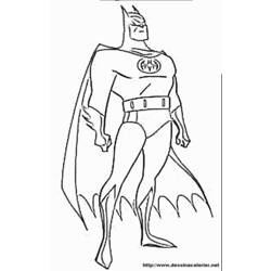 ぬりえページ: バットマン (スーパーヒーロー) #76826 - 無料の印刷可能なぬりえページ