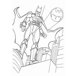 ぬりえページ: バットマン (スーパーヒーロー) #76832 - 無料の印刷可能なぬりえページ