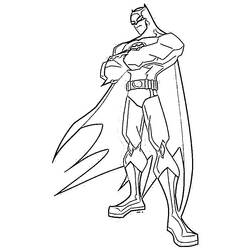 ぬりえページ: バットマン (スーパーヒーロー) #76834 - 無料の印刷可能なぬりえページ