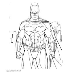 ぬりえページ: バットマン (スーパーヒーロー) #76835 - 無料の印刷可能なぬりえページ