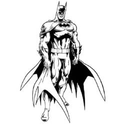 ぬりえページ: バットマン (スーパーヒーロー) #76841 - 無料の印刷可能なぬりえページ
