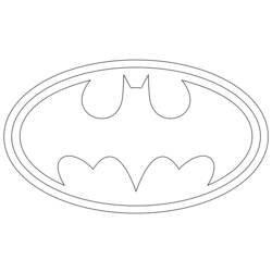ぬりえページ: バットマン (スーパーヒーロー) #76849 - 無料の印刷可能なぬりえページ