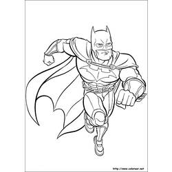 ぬりえページ: バットマン (スーパーヒーロー) #76863 - 無料の印刷可能なぬりえページ