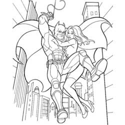 ぬりえページ: バットマン (スーパーヒーロー) #76881 - 無料の印刷可能なぬりえページ