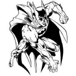 ぬりえページ: バットマン (スーパーヒーロー) #76893 - 無料の印刷可能なぬりえページ