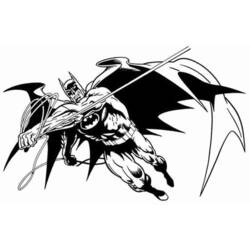 ぬりえページ: バットマン (スーパーヒーロー) #76926 - 無料の印刷可能なぬりえページ