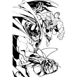 ぬりえページ: バットマン (スーパーヒーロー) #76965 - 無料の印刷可能なぬりえページ