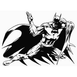 ぬりえページ: バットマン (スーパーヒーロー) #76975 - 無料の印刷可能なぬりえページ