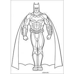 ぬりえページ: バットマン (スーパーヒーロー) #77156 - 無料の印刷可能なぬりえページ