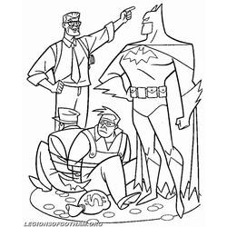 ぬりえページ: バットマン (スーパーヒーロー) #77178 - 無料の印刷可能なぬりえページ