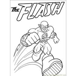 ぬりえページ: DCコミックスのスーパーヒーロー (スーパーヒーロー) #80116 - 無料の印刷可能なぬりえページ