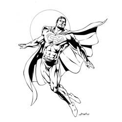 ぬりえページ: DCコミックスのスーパーヒーロー (スーパーヒーロー) #80131 - 無料の印刷可能なぬりえページ