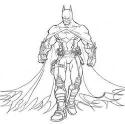 ぬりえページ: DCコミックスのスーパーヒーロー (スーパーヒーロー) #80132 - 無料の印刷可能なぬりえページ