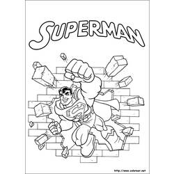ぬりえページ: DCコミックスのスーパーヒーロー (スーパーヒーロー) #80151 - 無料の印刷可能なぬりえページ