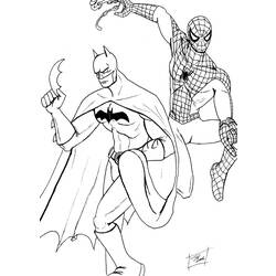 ぬりえページ: DCコミックスのスーパーヒーロー (スーパーヒーロー) #80247 - 無料の印刷可能なぬりえページ