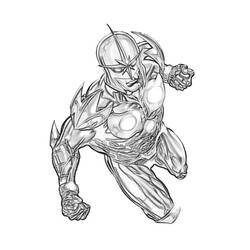 ぬりえページ: DCコミックスのスーパーヒーロー (スーパーヒーロー) #80384 - 無料の印刷可能なぬりえページ