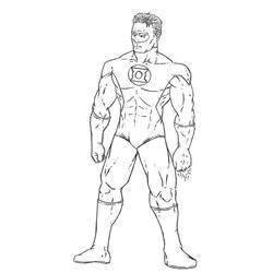 ぬりえページ: DCコミックスのスーパーヒーロー (スーパーヒーロー) #80419 - 無料の印刷可能なぬりえページ