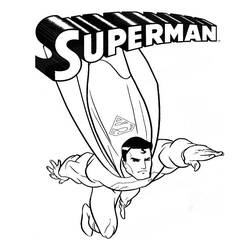 ぬりえページ: DCコミックスのスーパーヒーロー (スーパーヒーロー) #80461 - 無料の印刷可能なぬりえページ