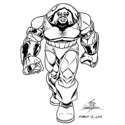 ぬりえページ: DCコミックスのスーパーヒーロー (スーパーヒーロー) #80482 - 無料の印刷可能なぬりえページ