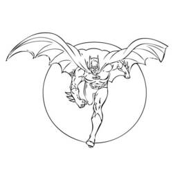 ぬりえページ: DCコミックスのスーパーヒーロー (スーパーヒーロー) #80490 - 無料の印刷可能なぬりえページ