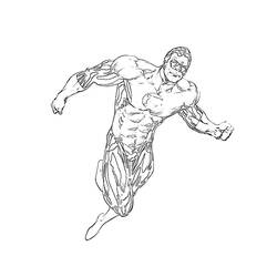 ぬりえページ: グリーンランタン (スーパーヒーロー) #81315 - 無料の印刷可能なぬりえページ