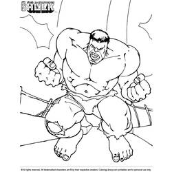 ぬりえページ: ハルク (スーパーヒーロー) #79107 - 無料の印刷可能なぬりえページ