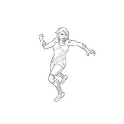 ぬりえページ: 目に見えない女性 (スーパーヒーロー) #83228 - 無料の印刷可能なぬりえページ