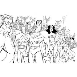 ぬりえページ: マーベル スーパー ヒーローズ (スーパーヒーロー) #79627 - 無料の印刷可能なぬりえページ