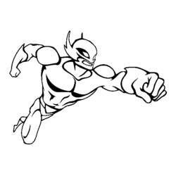 ぬりえページ: マーベル スーパー ヒーローズ (スーパーヒーロー) #79819 - 無料の印刷可能なぬりえページ