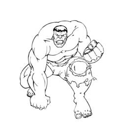 ぬりえページ: マーベル スーパー ヒーローズ (スーパーヒーロー) #80032 - 無料の印刷可能なぬりえページ