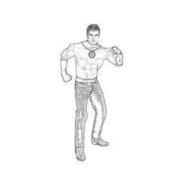 ぬりえページ: ミスター・ファンタスティック (スーパーヒーロー) #84801 - 無料の印刷可能なぬりえページ