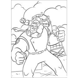 ぬりえページ: 忍者タートルズ (スーパーヒーロー) #75392 - 無料の印刷可能なぬりえページ