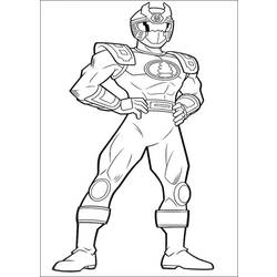 ぬりえページ: パワーレンジャー (スーパーヒーロー) #49951 - 無料の印刷可能なぬりえページ