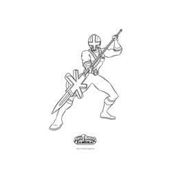 ぬりえページ: パワーレンジャー (スーパーヒーロー) #49954 - 無料の印刷可能なぬりえページ